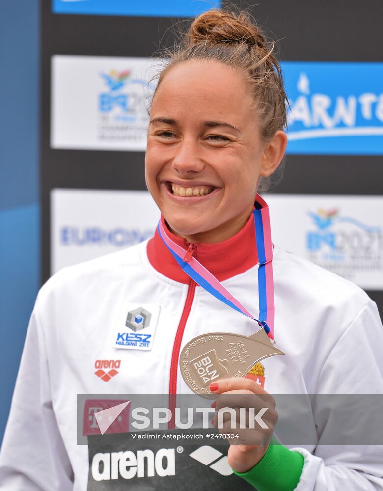 European aquatics championships. Day five