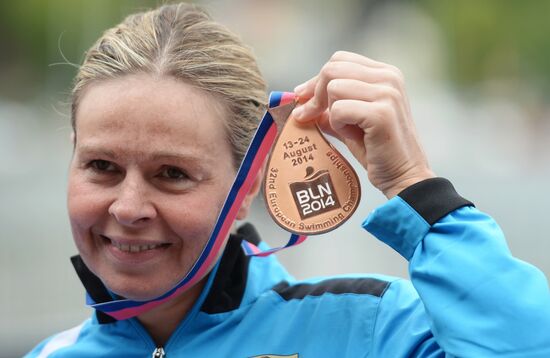 European aquatics championships. Day five