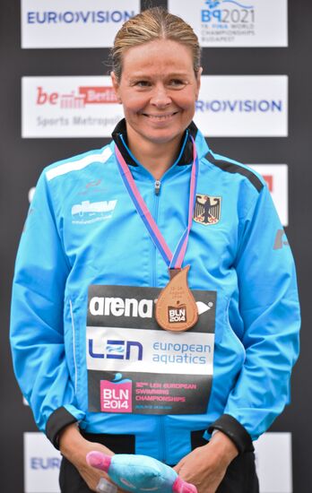 European aquatics championships. Day five