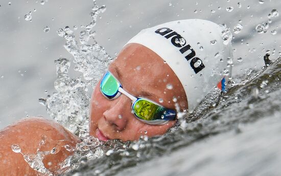 European aquatics championships. Day five