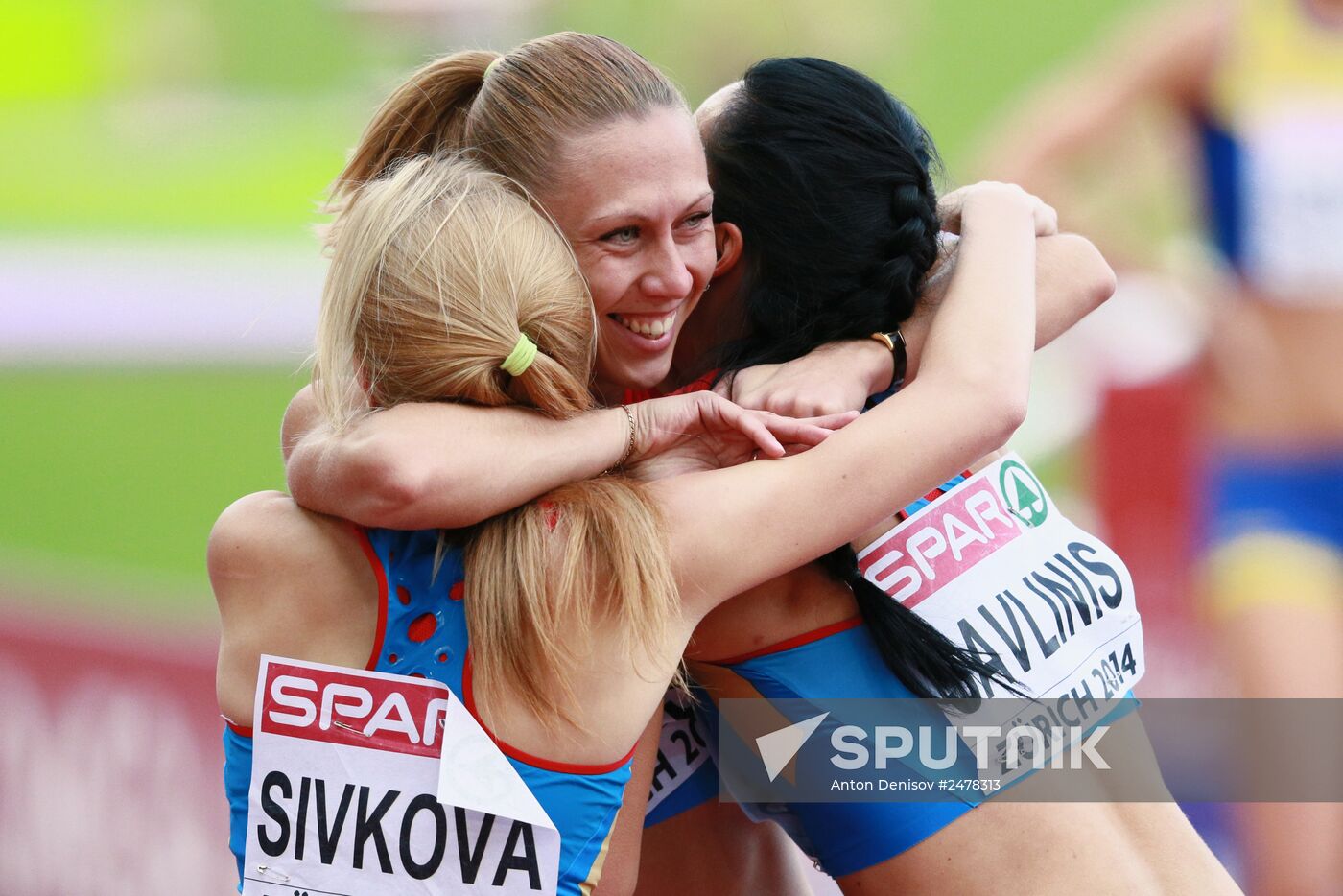 European Athletics Championships. Day six