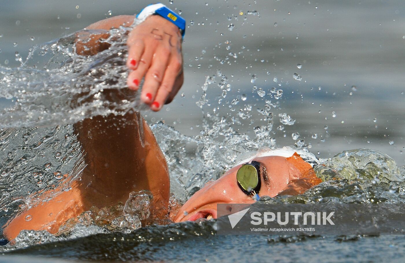 European aquatics championships. Day five