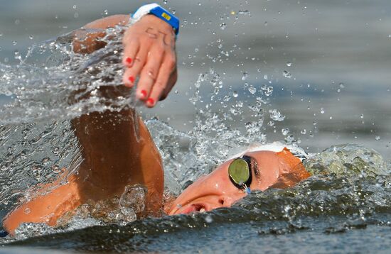 European aquatics championships. Day five