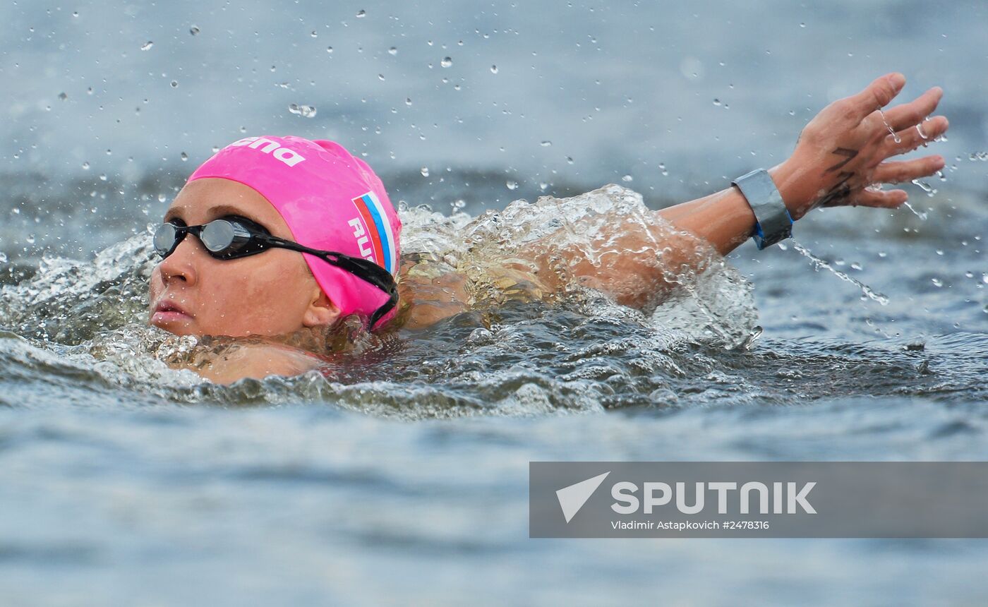 European aquatics championships. Day five