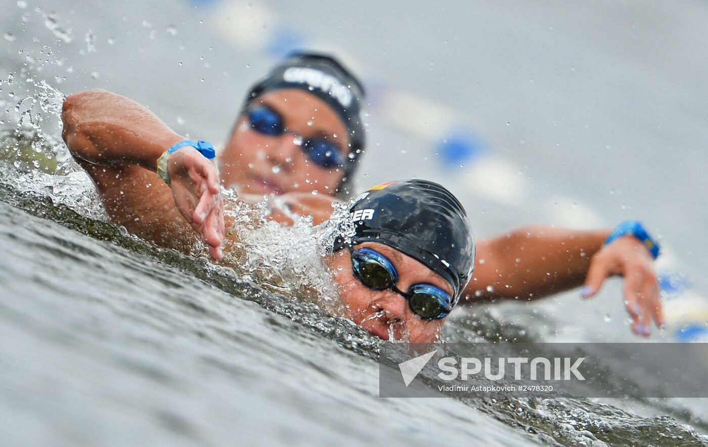 European aquatics championships. Day five