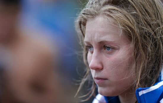 European aquatics championships. Day five