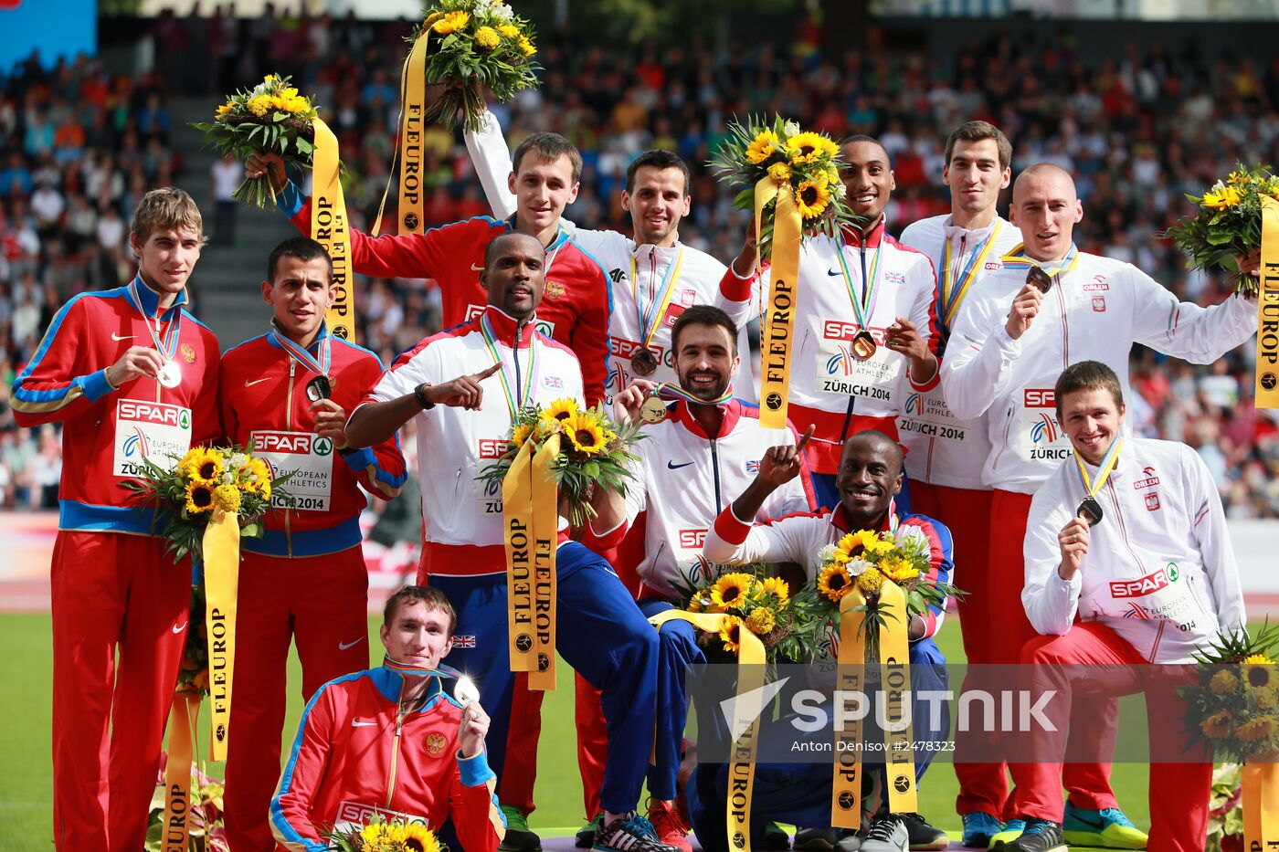 European Athletics Championships. Day six