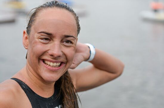 European aquatics championships. Day five