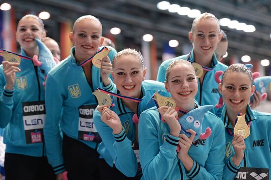 European Aquatics Championships. Day Five