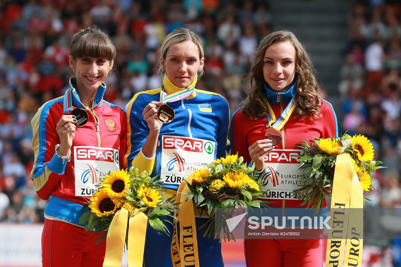European Athletics Championships. Day six