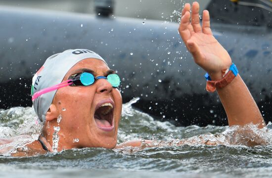 European aquatics championships. Day five