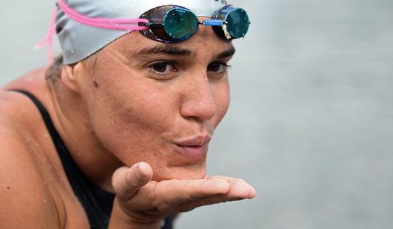 European aquatics championships. Day five