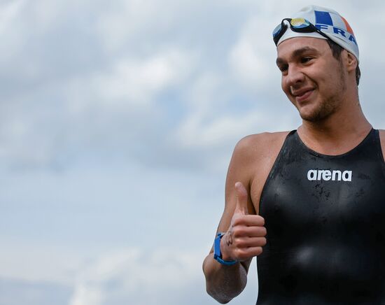 European aquatics championships. Day five