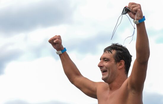 European aquatics championships. Day five