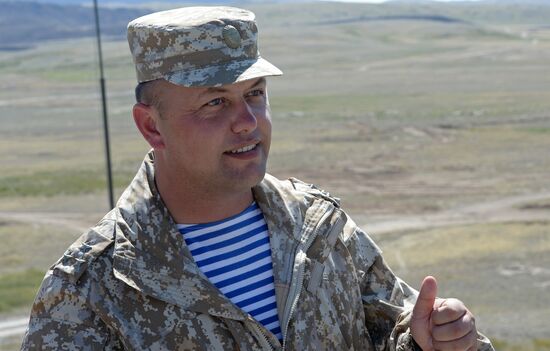 Interaction 2014 CSTO CRRF military drill in Kazakhstan