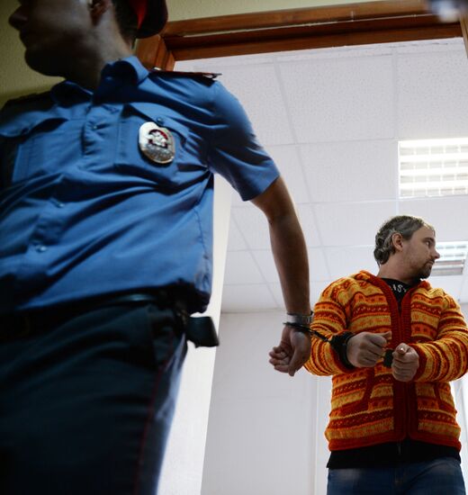 Preliminary court hearing of Dmitry Loshagin case