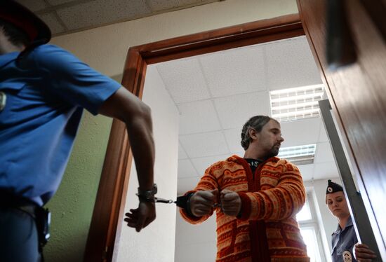 Preliminary court hearing of Dmitry Loshagin case