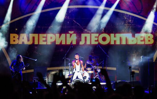 Kubana music festival in Krasnodar Territory