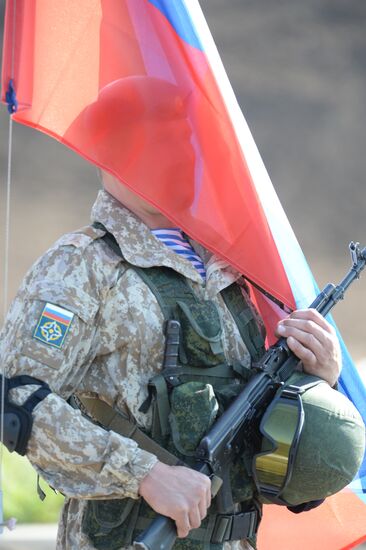 Interaction-2014 exercises by Collective Rapid Reaction Force at Spassk