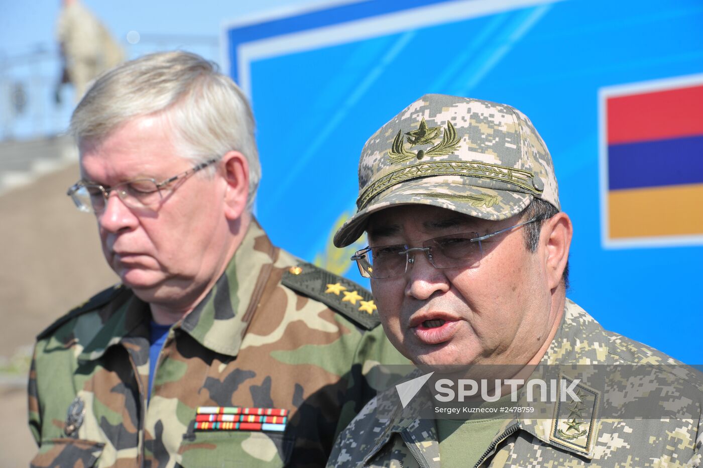 Interaction-2014 exercises by Collective Rapid Reaction Force at Spassk