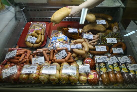 Social food fair in Novosibirsk