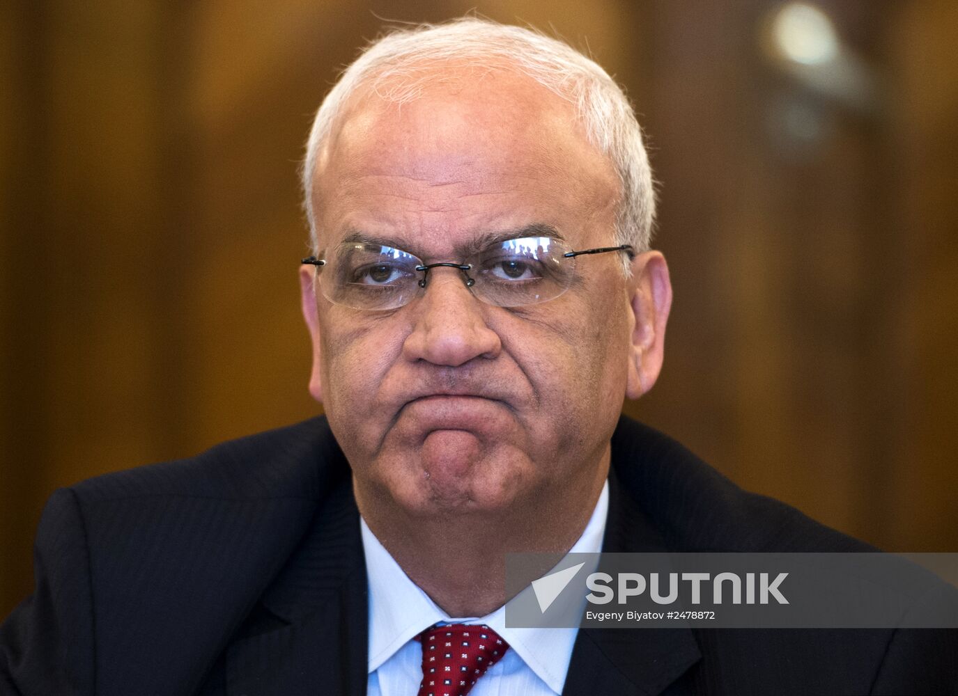 Sergey Lavrov meets with PLO Executive Committee member Sahib Oreikat