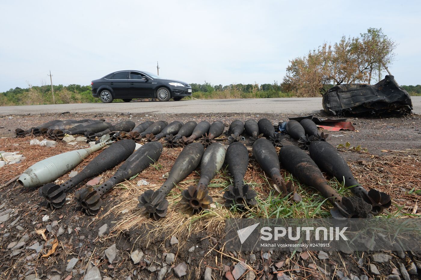 Checkpoint "Dolzhansky" in Lugansk region