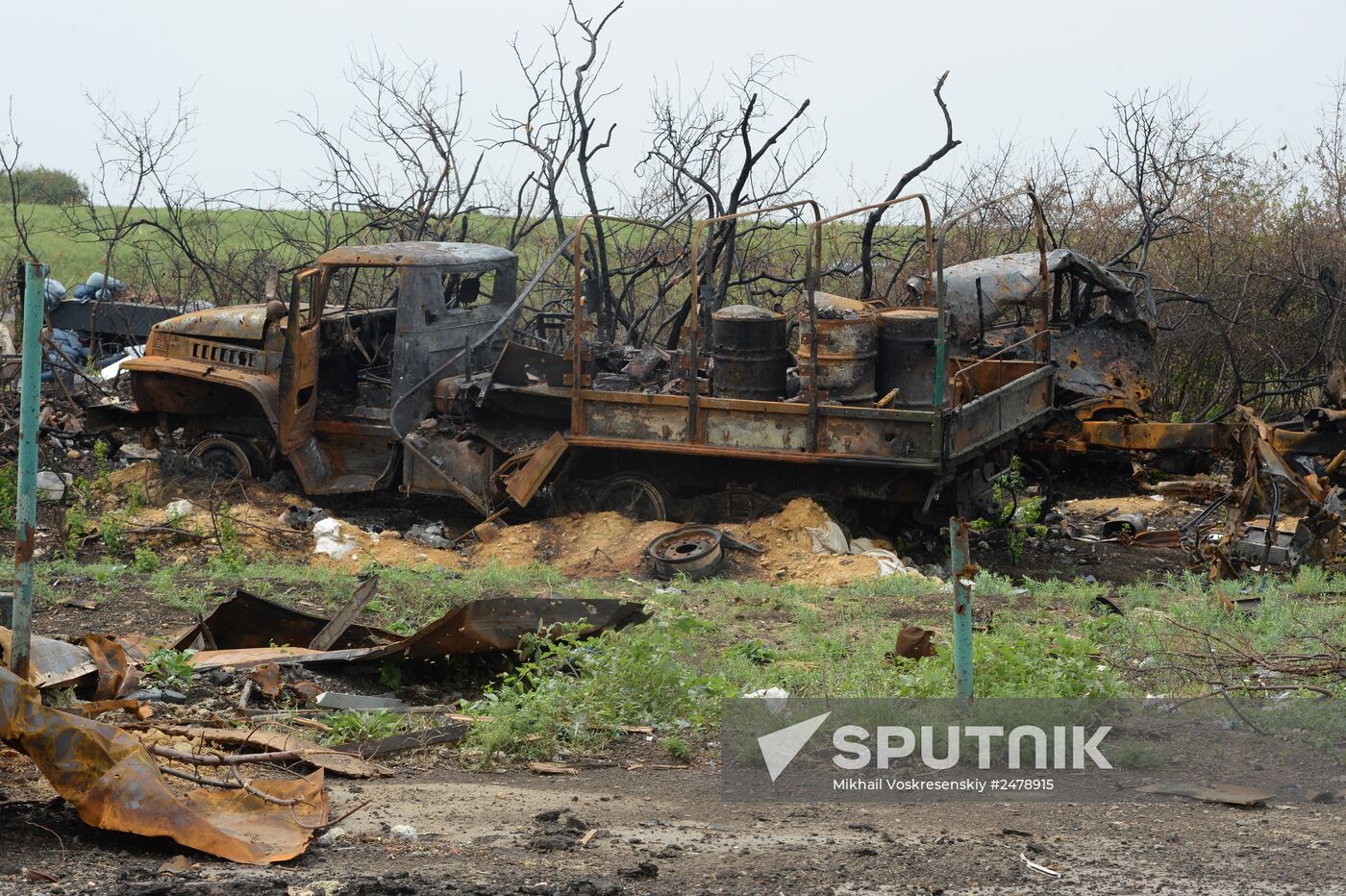 Checkpoint "Dolzhansky" in Lugansk region