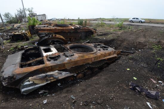 Checkpoint "Dolzhansky" in Lugansk region