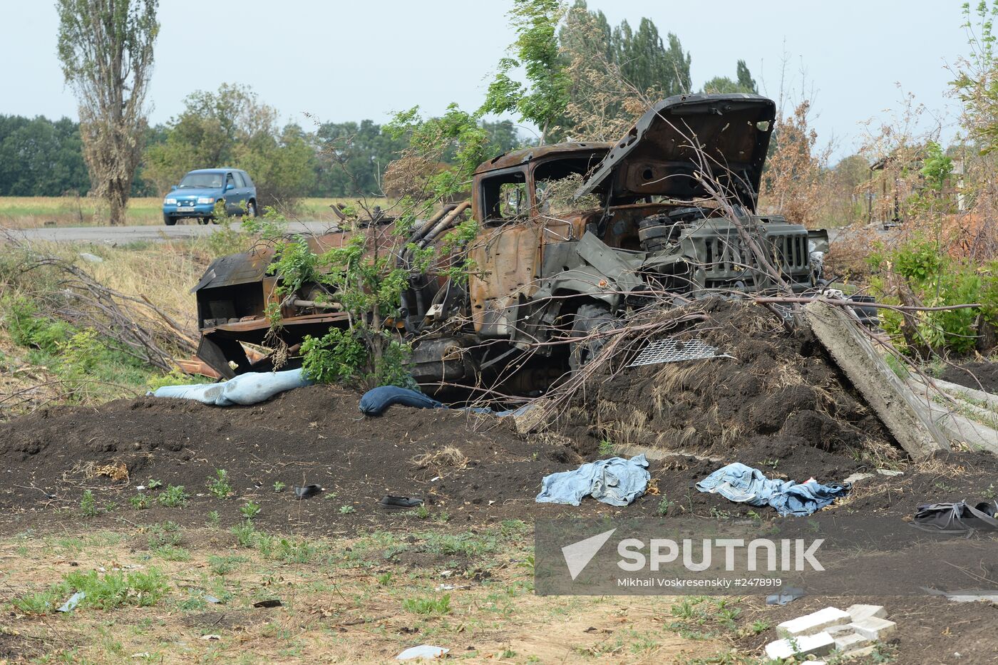 Checkpoint "Dolzhansky" in Lugansk region