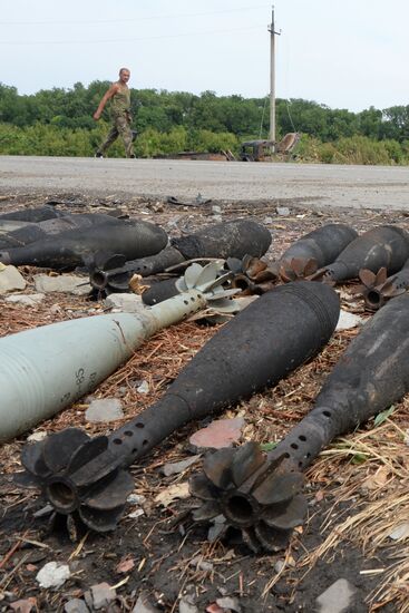 Checkpoint "Dolzhansky" in Lugansk region