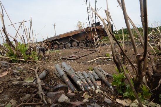 Checkpoint "Dolzhansky" in Lugansk region