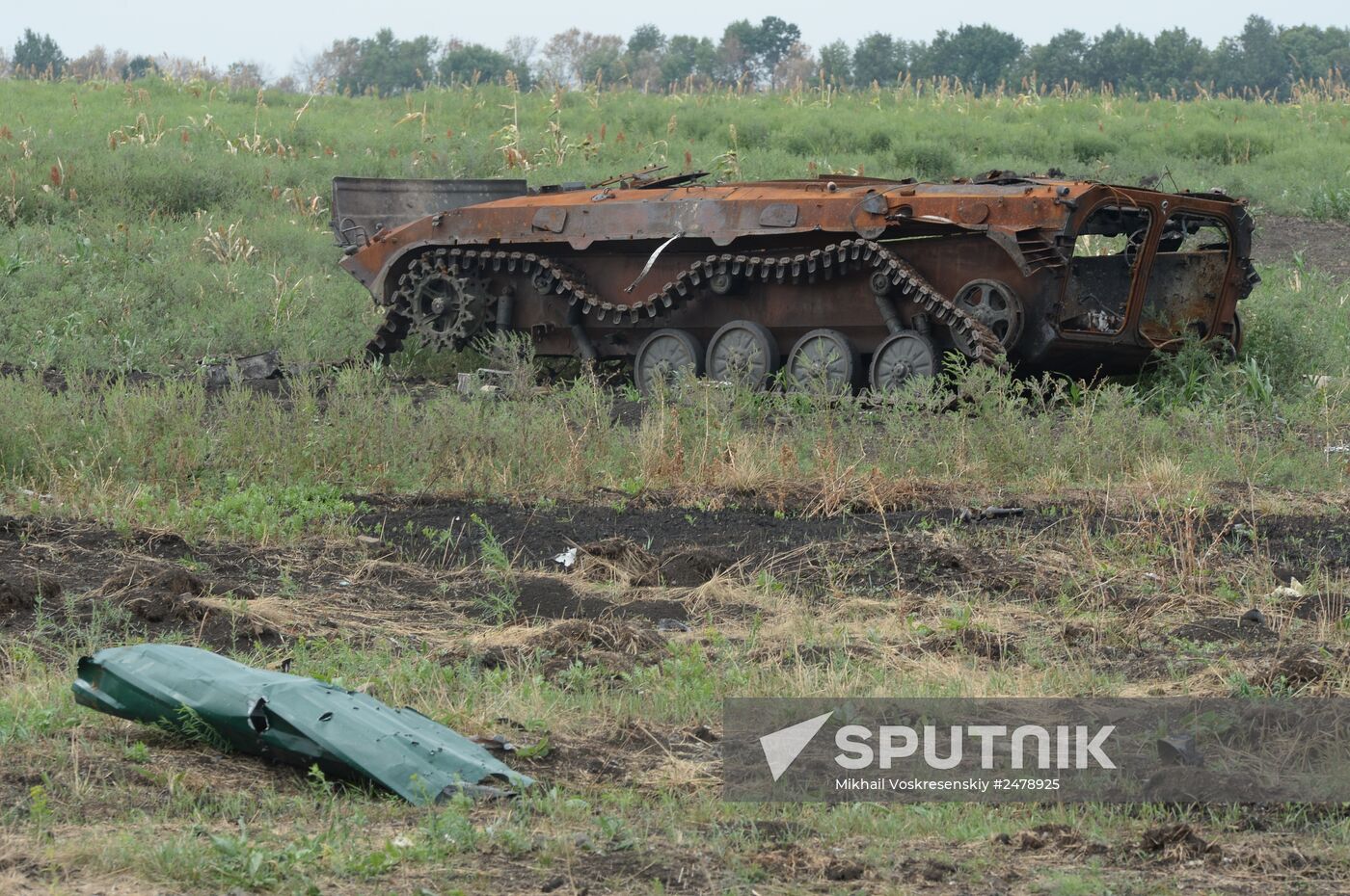 Checkpoint "Dolzhansky" in Lugansk region