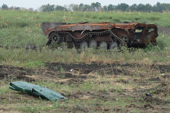 Checkpoint "Dolzhansky" in Lugansk region