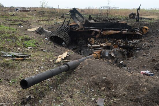 Checkpoint "Dolzhansky" in Lugansk region