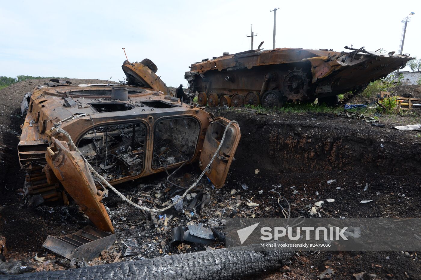 Checkpoint "Dolzhansky" in Lugansk region