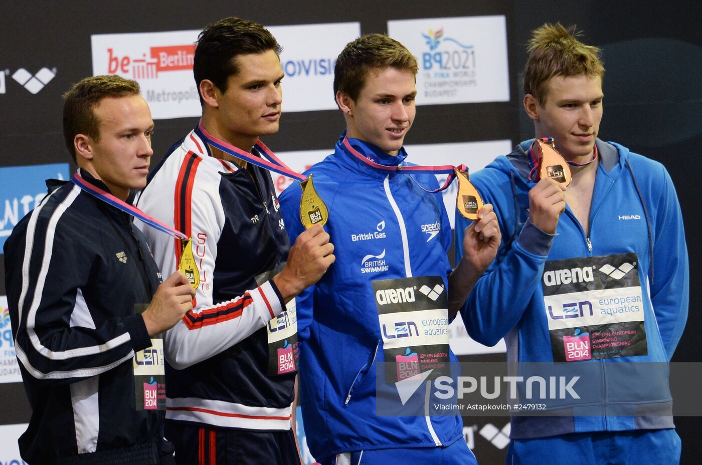 European Swimming Championship. Day Seven