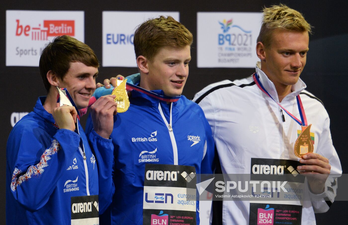 European Swimming Championships. Day Seven