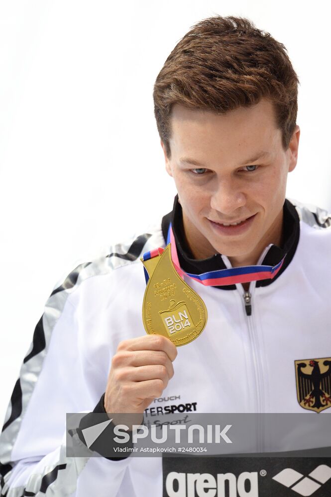 European Swimming Championships. Day nine