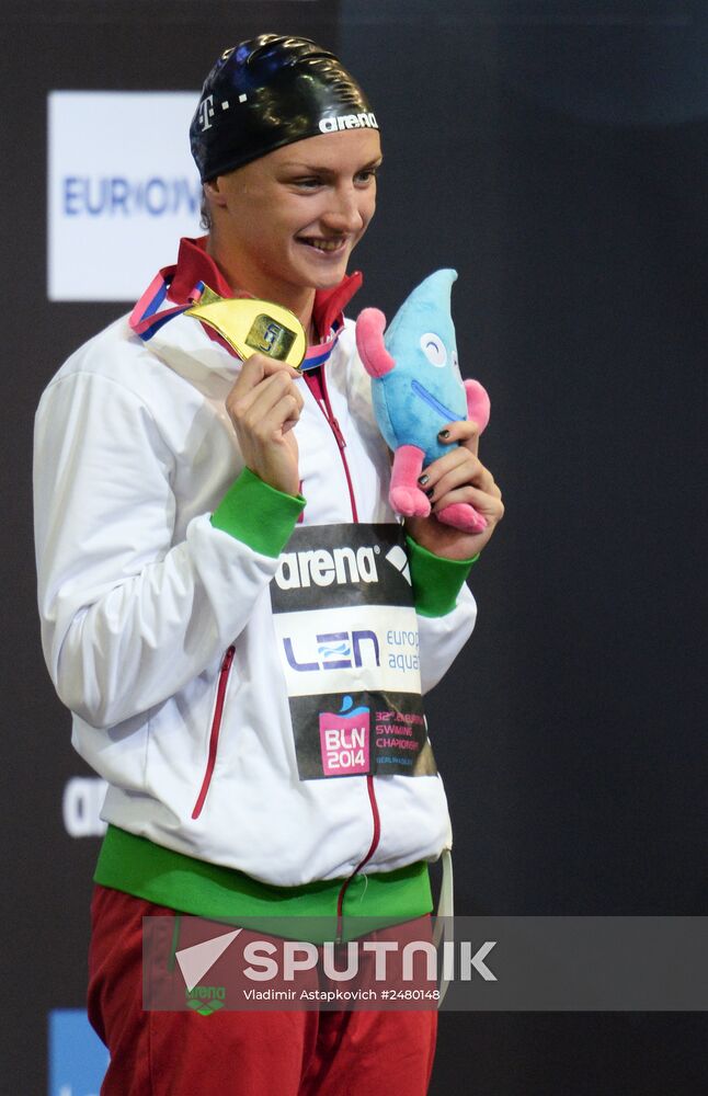 European Swimming Championships. Day nine