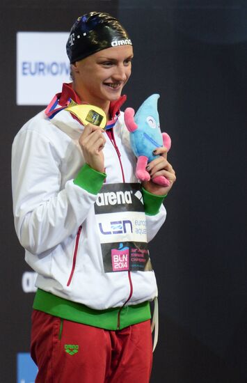 European Swimming Championships. Day nine