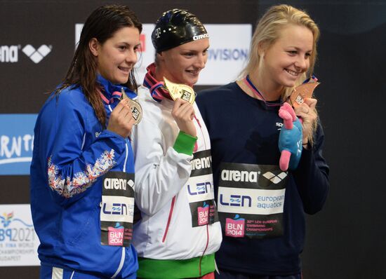 European Swimming Championships. Day nine