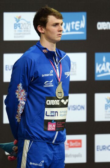 European Swimming Championships. Day nine