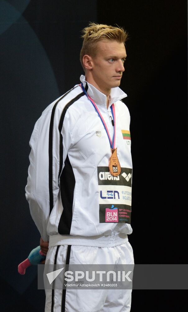 European Swimming Championships. Day nine