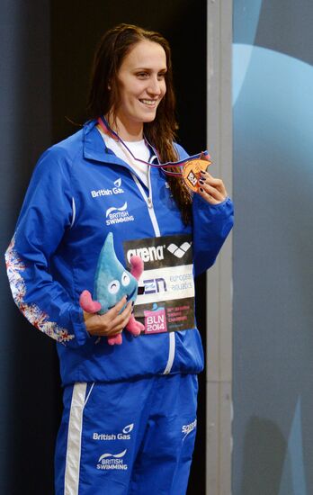 European Swimming Championships. Day nine