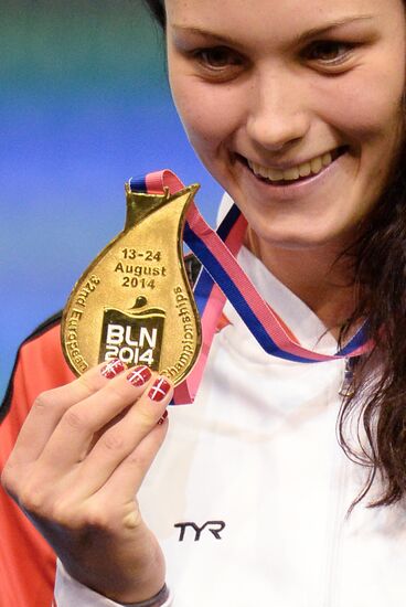 European Swimming Championships. Day nine