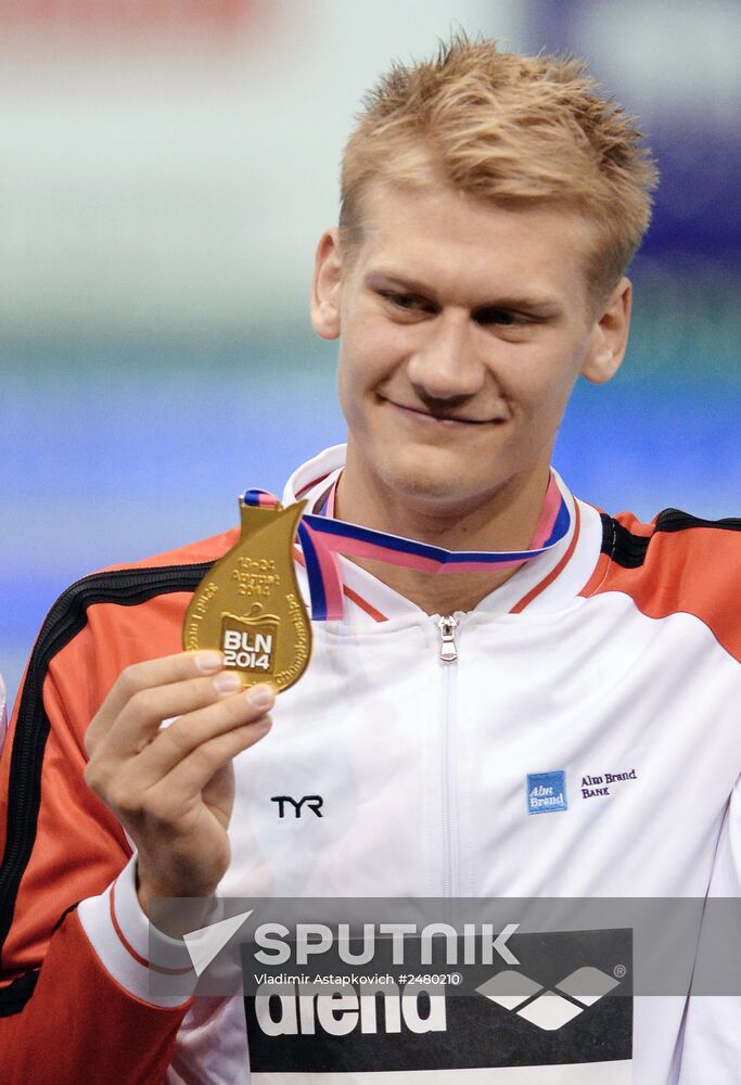 European Swimming Championships. Day nine