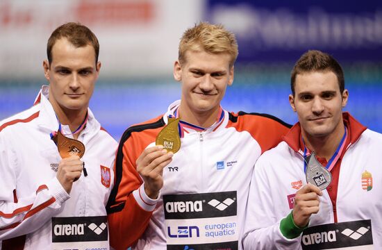 European Swimming Championships. Day nine
