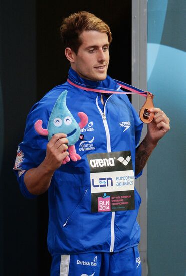 European Swimming Championships. Day nine