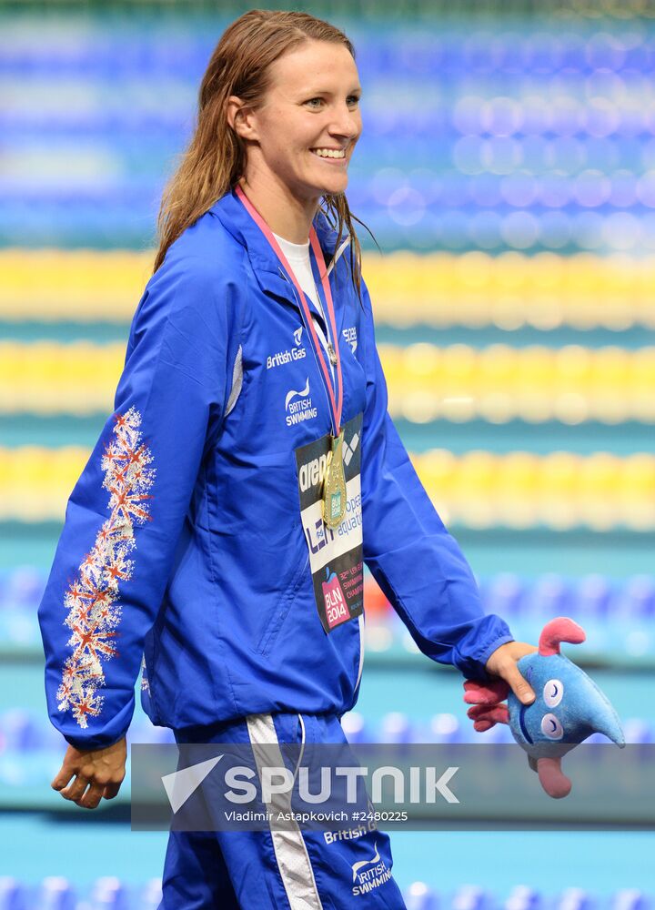 European Swimming Championships. Day nine